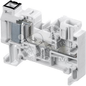 Клемма D2.5/7.ADO-CPE ADO 2.5мм.кв серая - ABB