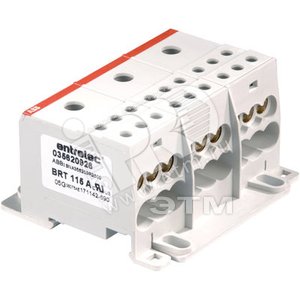 Блок распределительный 115A трехполюсный BRT115А - ABB