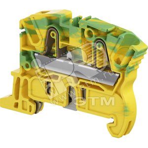 Клемма втычная ZK4-PE Земля 4 мм.кв 2 зажима (1SNK706150R0000) - ABB