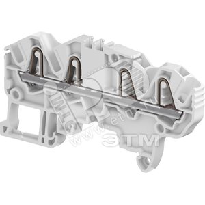 Клемма втычная ZK2.5-4P-RD красная 2.5 мм.кв 4 зажима - ABB