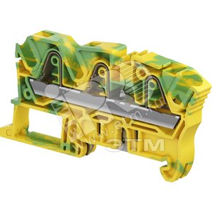 Клемма втычная ZK6-PE-3P Земля 6 мм.кв 3 зажима - ABB