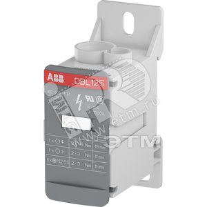 Блок распределительный 125А 1П (DBL125) - ABB
