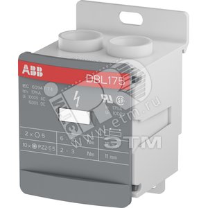 Блок распределительный 175А 1п (DBL175) - ABB