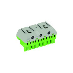 Клеммник самозажимной PE 11x4+3x25мм ZK113G|1SPE007715F9714| ABB - ABB