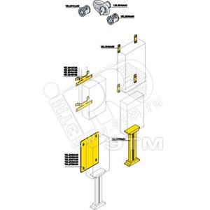 Крышка задняя Gemini размер 1 - ABB