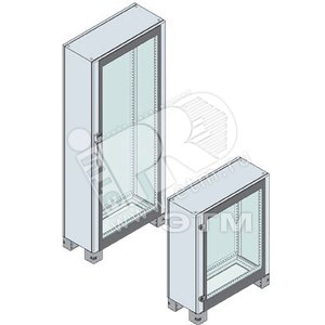 АМ2 Корпус шкафа (прозр.дверь) 1800х1000х500мм ВхШхГ