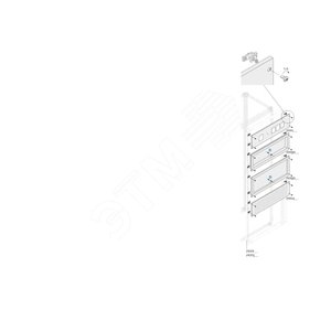 Панель глухая углублен.H=200;W=600;D=80|1STQ001399B0000 | ABB