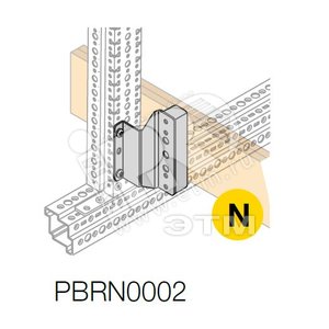 Держатель для шины N, (2 шт.)|1STQ001555B0000 | ABB