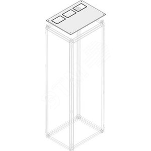 Панель верх.для фланцев TZ 500х500(ШхГ)