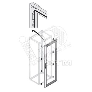 Дверь стек.IP65 12 DIN H=2000мм W=400мм|1STQ007314A0000 | ABB