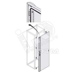 Дверь глухая IP65 H=1800мм W=300мм - ABB