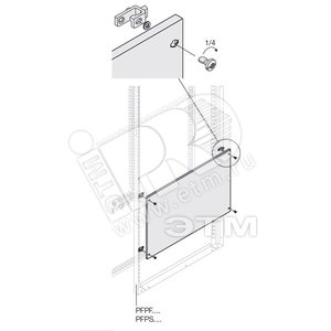 Панель глухая H=2000мм W=400мм|1STQ007476A0000 | ABB
