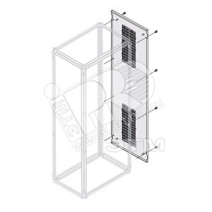 Панель боков.вент.IP30 H=2000мм D=900мм|1STQ007647A0000 | ABB