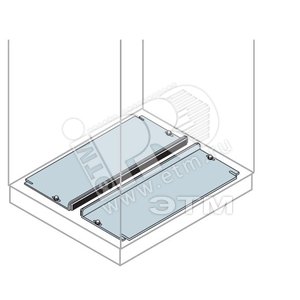 Панель каб.ввода скользящ.W500/D500(2шт)|1STQ007702A0000 | ABB