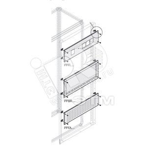 Панель глухая углублен. H=200мм W=600мм|1STQ007726A0000 | ABB