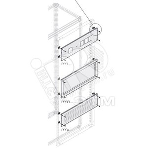 Панель вентилируемая H=200мм W=1000мм|1STQ007739A0000 | ABB