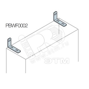 Кронштейн для фиксац. шкафа к стене(2шт)
