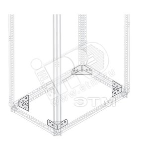 Кронштейны для основания без цоколя(4шт)|1STQ008127A0000 | ABB - ABB