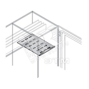 Перегородка горизонт. W=300мм D=700мм|1STQ008549A0000 | ABB