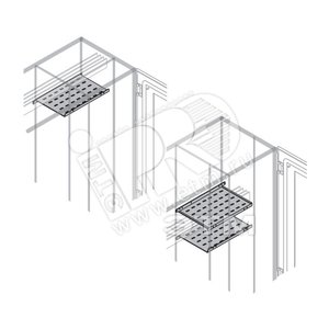 Перегородка горизонт. W=400мм D=700мм|1STQ008577A0000 | ABB