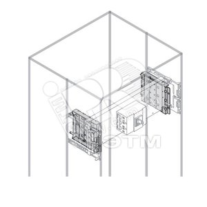 Перегородка ячейки боковая H=500мм|1STQ008701A0000 | ABB