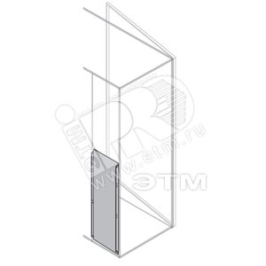 Перегородка задн.верт. H=800мм W=200мм|1STQ008915A0000 | ABB
