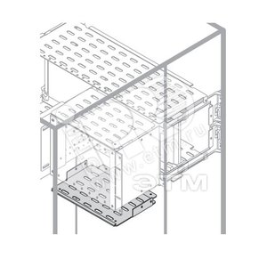 Перегородка гориз.4B, позиция P1 W=400мм|1STQ008923A0000 | ABB - ABB