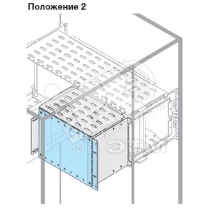 Перегородка+уголок P2 H=350мм W=400мм