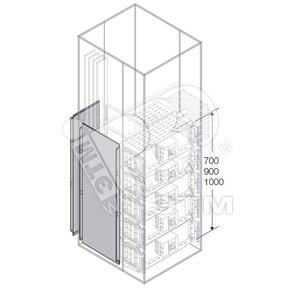 Перегородка верт.боковая H=700мм D=700мм|1STQ009132A0000 | ABB