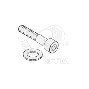 Винты для бок/задн. стенок шкафа (24 шт)|1STQ009182A0000 | ABB