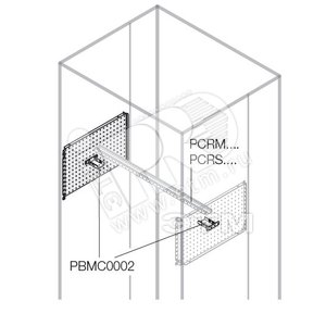 Плата перфорированная бок.уст.;H200;D500|1STQ009201A0000 | ABB