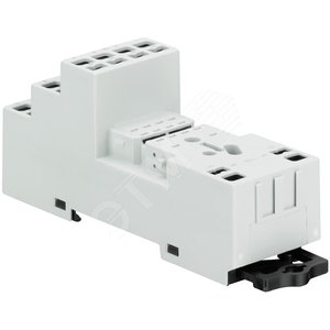 Цоколь CR-M4LC (логический) для реле CR-M 2/4ПК, пружинный зажим|1SVR405651R3200| ABB - ABB