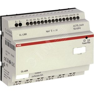 Модуль входа/выхода дисплея CL-LET.20DC2 24VDC 12I/8O транзисторные выходы - ABB