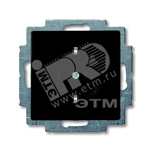ABB Basic 55 Шато (чёрный) Розетка с/з 16А 250В, с винтовыми клеммами | 2011-0-6147  | 2CKA002011A6147 | ABB - ABB