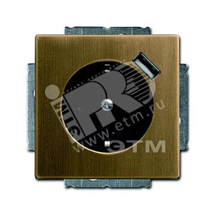 Розетка Schuko с устройством зарядным USB, 20 EUCBUSB-82-500, 16А, 700 мА, безвинтовые клеммы, защитные шторки | 2011-0-6246  | 2CKA002011A6246 | ABB - ABB