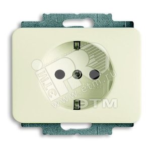 Розетка SCHUKO 16А 250В, серия alpha nea, цвет сло