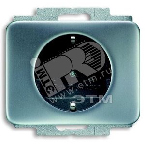 ALPHA Розетка титан 16А 250В SCHUKO (20 EUC-266-500) - ABB