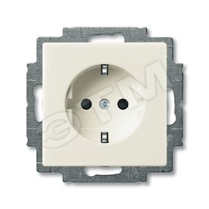 ABB Basic 55 Сл. кость Розетка с/з с защитными шторками | 2013-0-5279  | 2CKA002013A5279 | ABB - ABB
