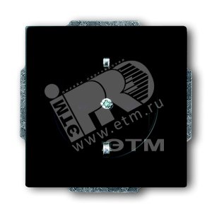 Розетка SCHUKO 16А 250В с защитными шторками, серия solo/future, цвет чёрный бархат | 2013-0-5333 | 2CKA002013A5333 | ABB