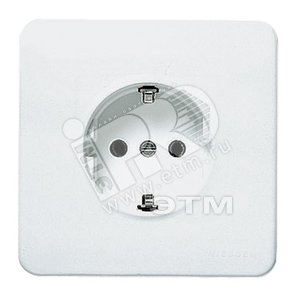 STYLO розетка-блок 2Р+Е слон.кость - ABB