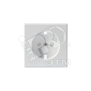Накладка для розетки SCHUKO, Impressivo, белый | 20EC-84 | 2TKA000664G1 | ABB - ABB