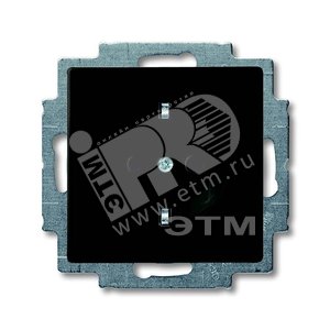 ABB Basic 55 Шато (чёрный) Розетка с/з | 2011-0-6142  | 2CKA002011A6142 | ABB - ABB