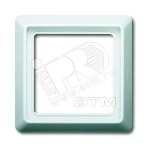 Рамка 1-постовая, серия Allwetter 44, цвет альпийский белый | 1730-0-0281 | 2CKA001730A0281 | ABB