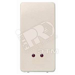 выключатель 2 пол 1 мод контр. сл. кость