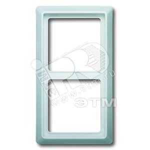 Рамка 2-постовая, серия Allwetter 44, цвет слоновая кость | 1730-0-0284  | 2CKA001730A0284 | ABB