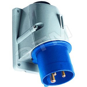 Вилка для монтажа на поверхность 216BS6, 16A, 2P+E, IP44, 6ч | 2CMA193290R1000 | ABB