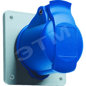 Розетка панельная с прямым унифицированным фланцем 216RU6, 16A, 2P+E, IP44, 6ч | 2CMA193170R1000 | ABB