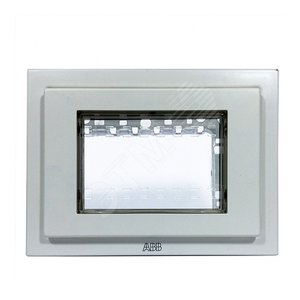 Рамка монтажная ITA, 3-модульная, рамка+набор монтажный IP55, FM, серия Zenit, цвет серый 2