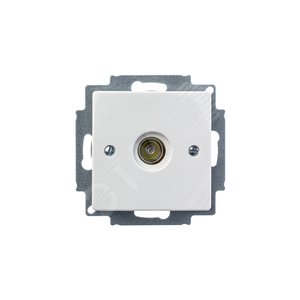 ABB Basic 55 Альп. белый Розетка TV оконечная | 1724-0-4276  | 2CKA001724A4276 | ABB - фото 5