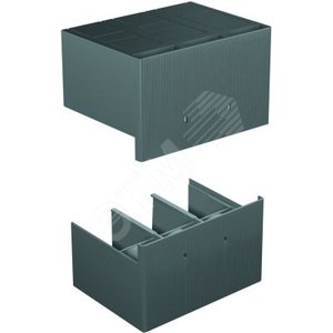 Крышки изолирующие высокие для силовых выводов HTC T4 3p TERMINAL COVERS HIGH (комплект из 2шт.) | 1SDA054958R1 | ABB - фото 2